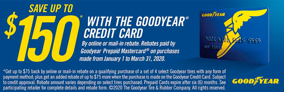 Goodyear - Save up to 150